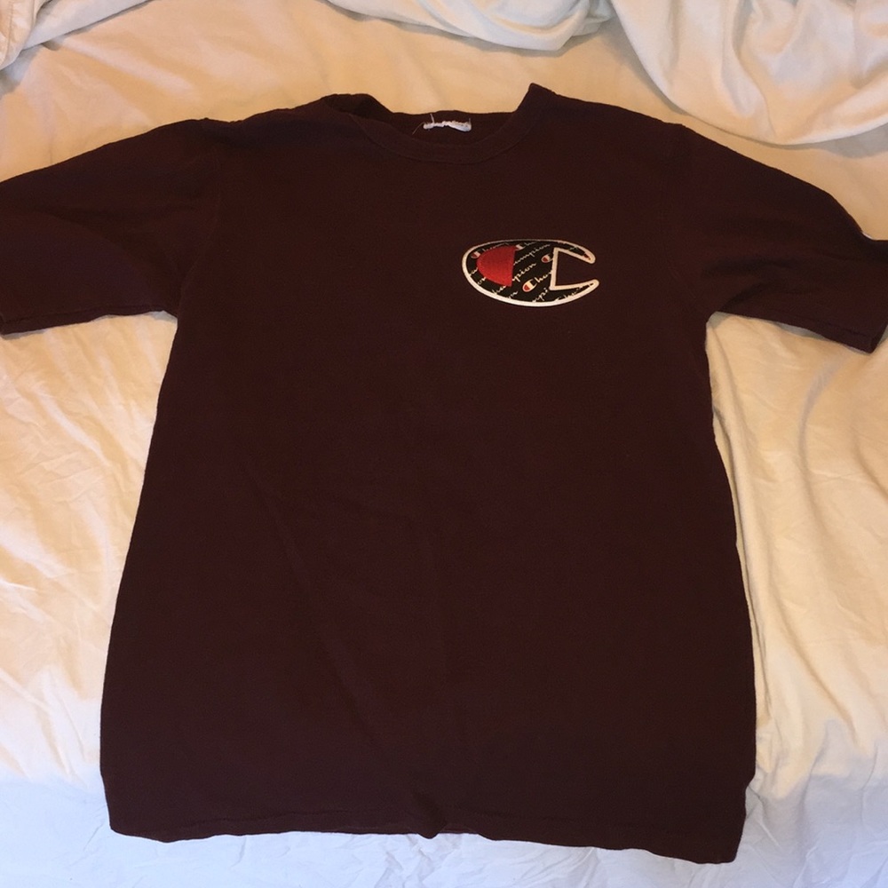 Men’s Burgundy Champion T-shirt